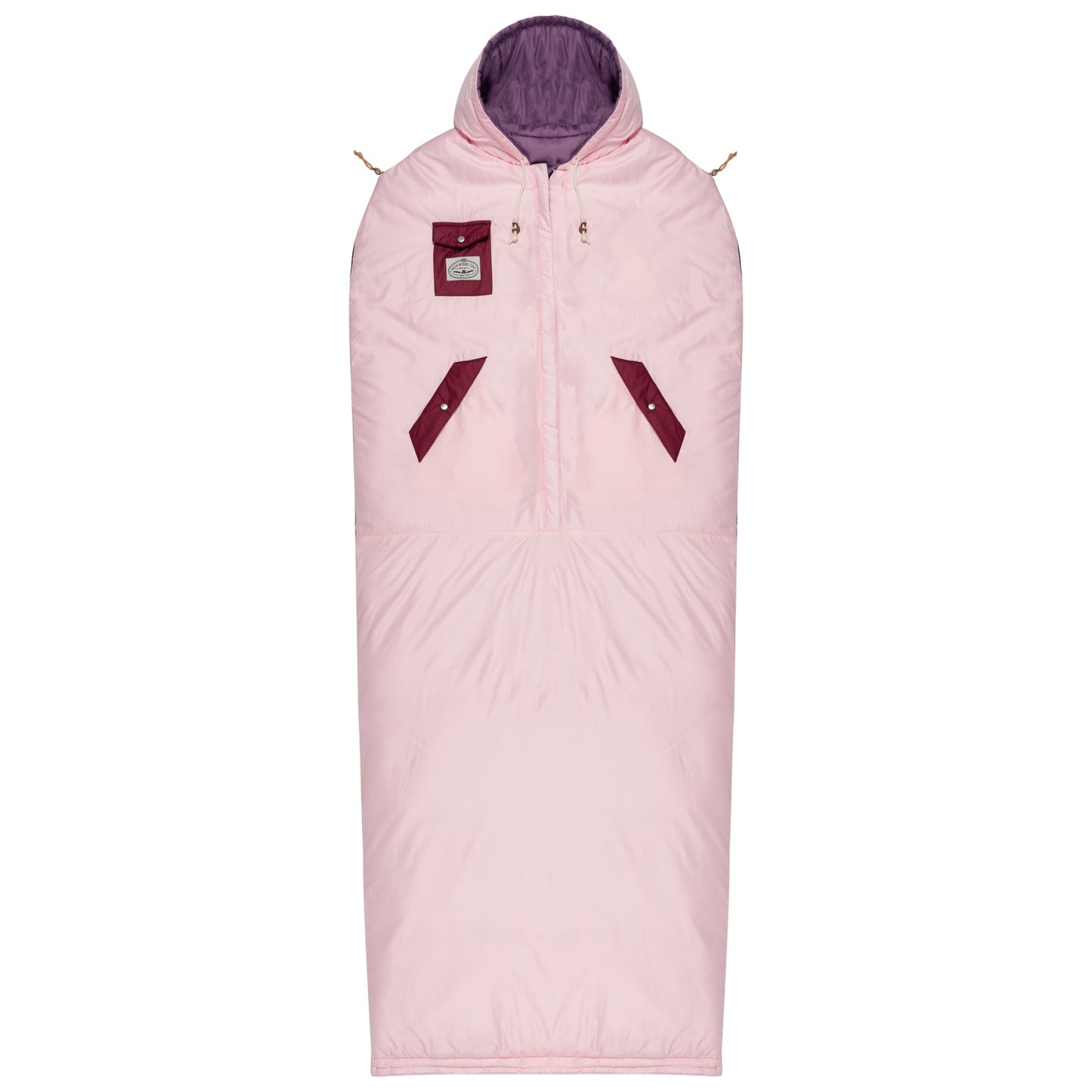 Reversible Napsack - Purple Haze/Dusty Rose