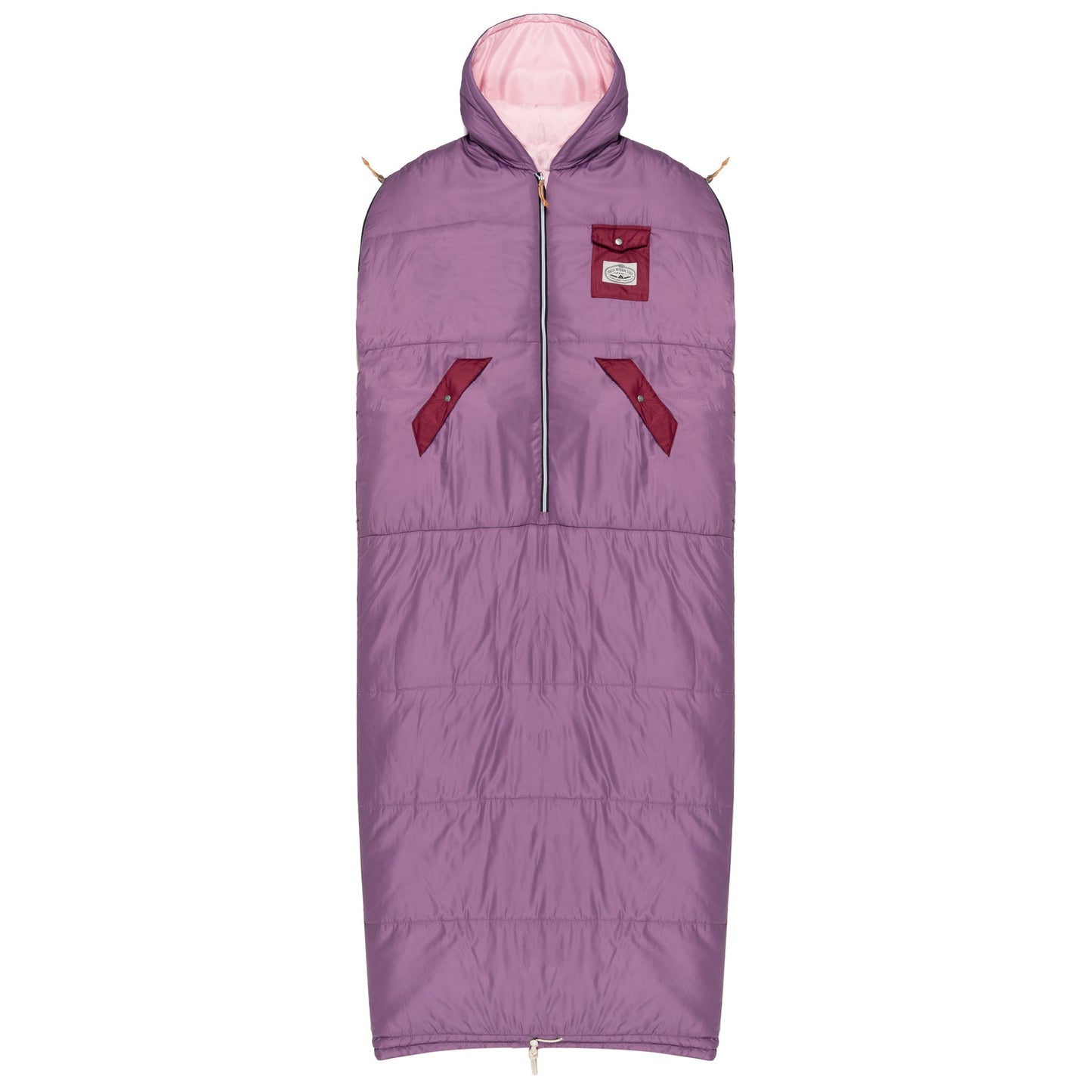 Reversible Napsack - Purple Haze/Dusty Rose