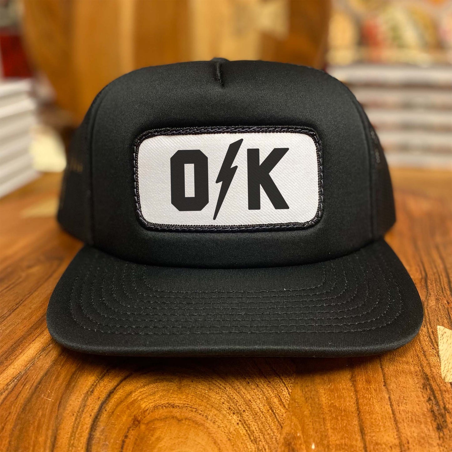 O(bolt)K Black Foam Trucker