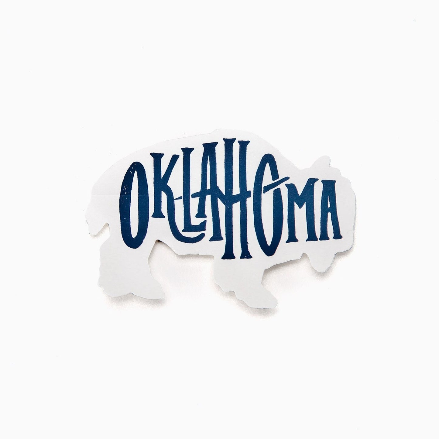 Oklahoma Bison Sticker