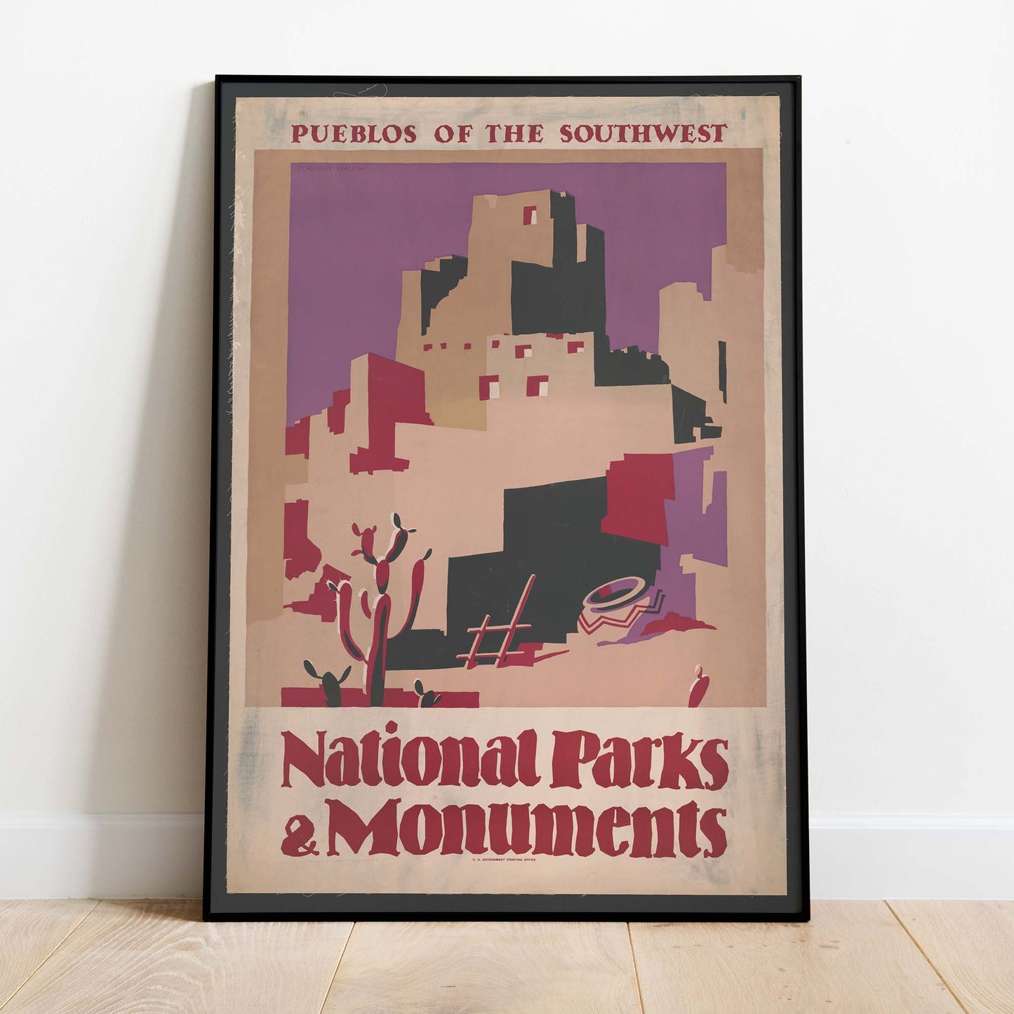 Vintage Pueblos Of The Southwest Print