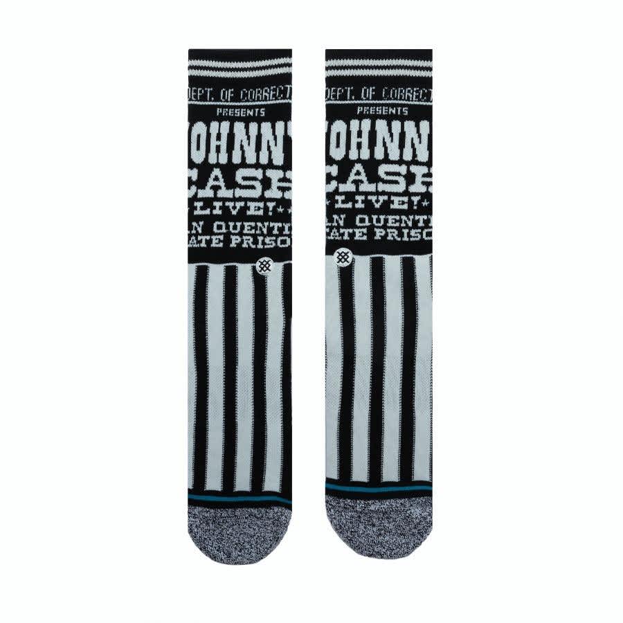 Johnny Cash Corrections Socks