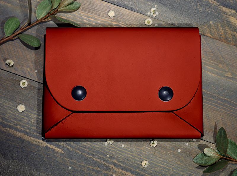 Backerton Red Midi Wallet