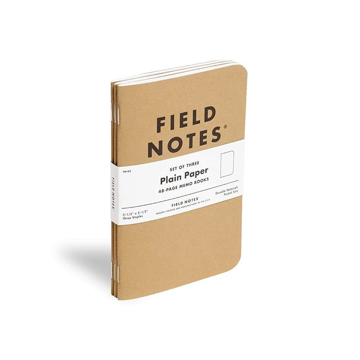 Original Kraft 3-Pack Plain