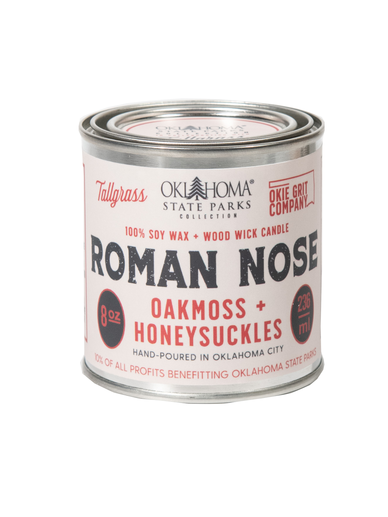 Roman Nose 8oz Soy Wax Candle