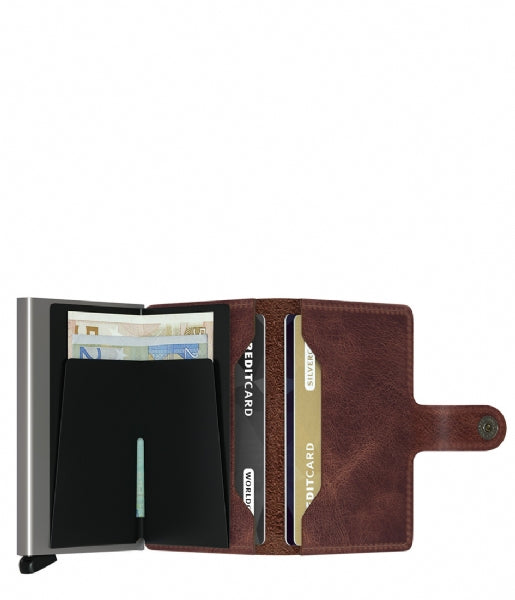Miniwallet - Vintage Brown