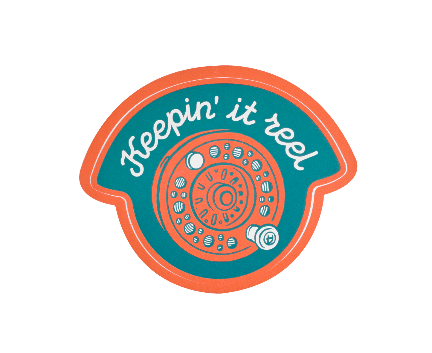 Keepin' It Reel Sticker