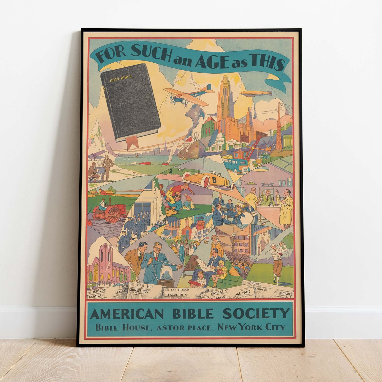 Vintage Such an Age as This Print