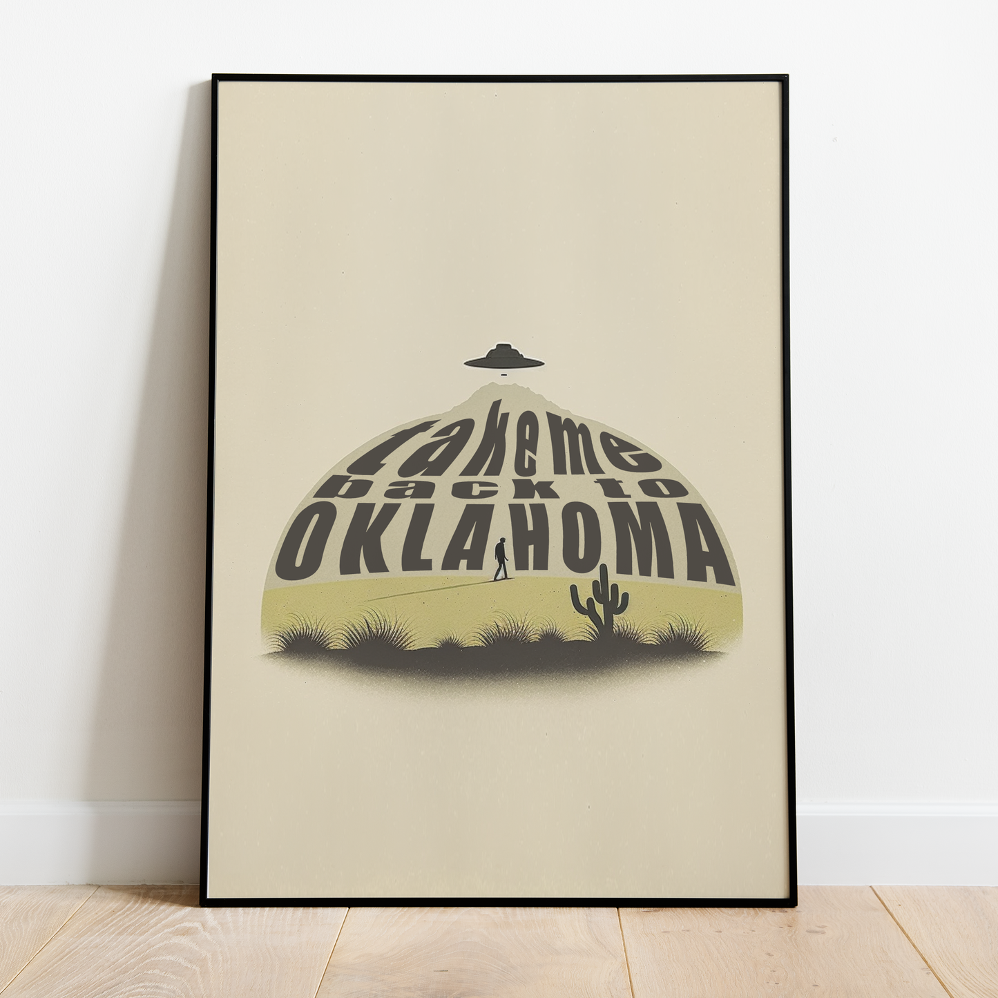 Take me back to Oklahoma Print