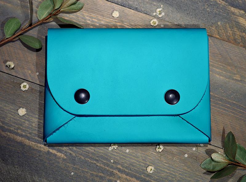 Backerton Teal Midi Wallet