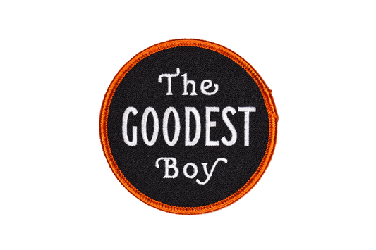 The Goodest Boy Embroidered Patch