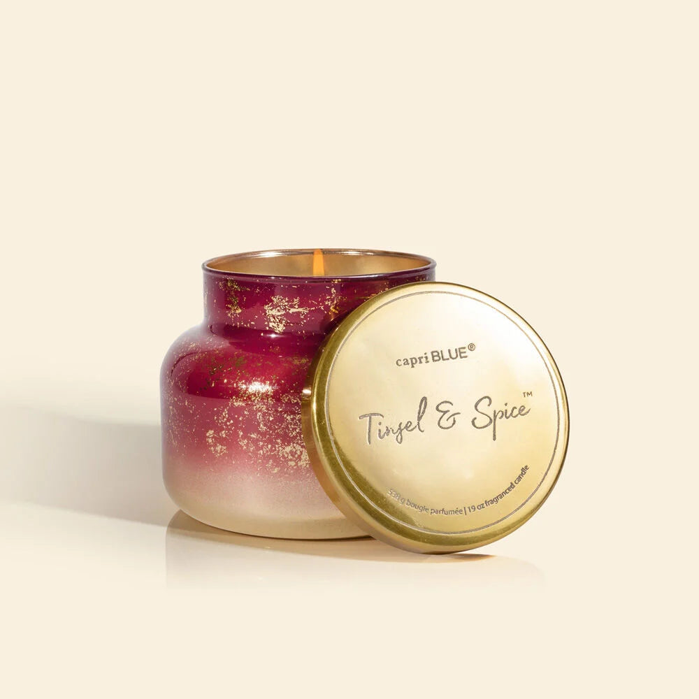 19oz Glimmer Signature Jar - Tinsel Spice