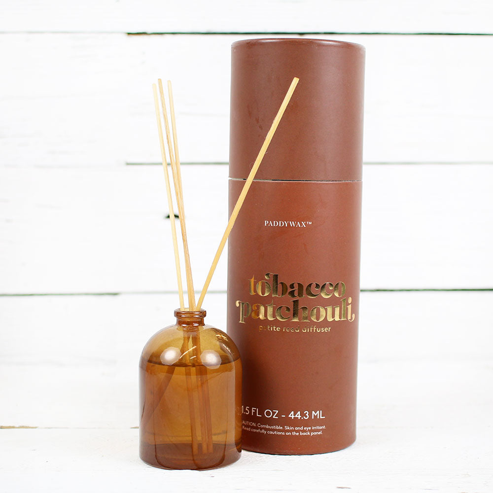 Petite Diffuser 1.5oz Amber Glass - Tobacco Patchouli