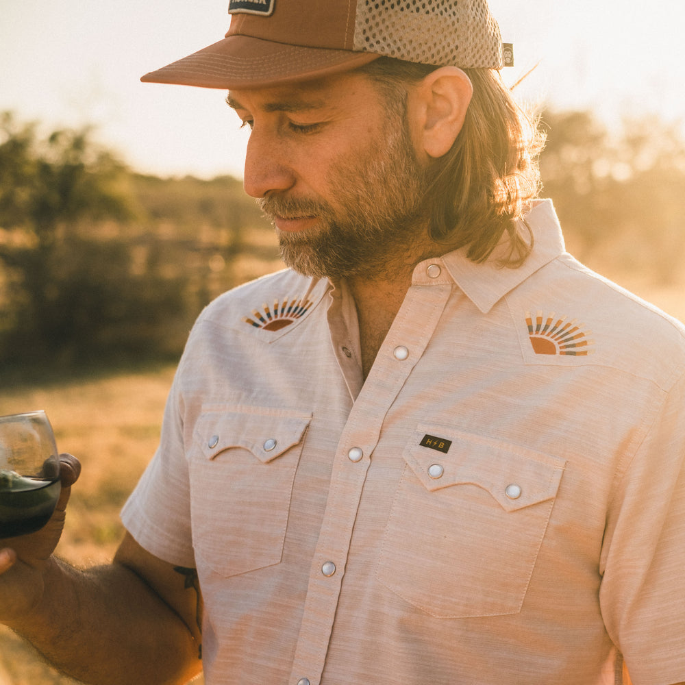 FINAL SALE - Crosscut Deluxe Shortsleeve - Rising Suns