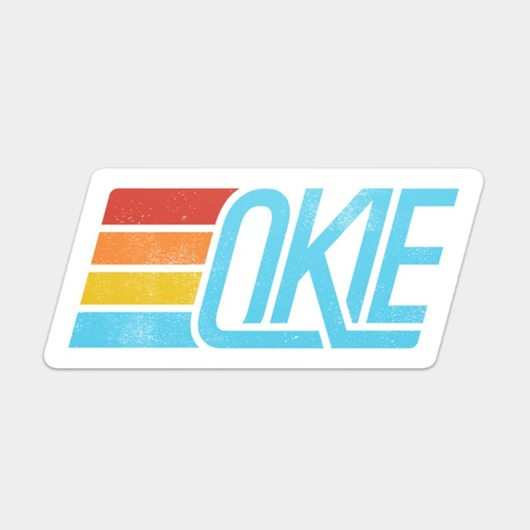 Okie Track Sticker