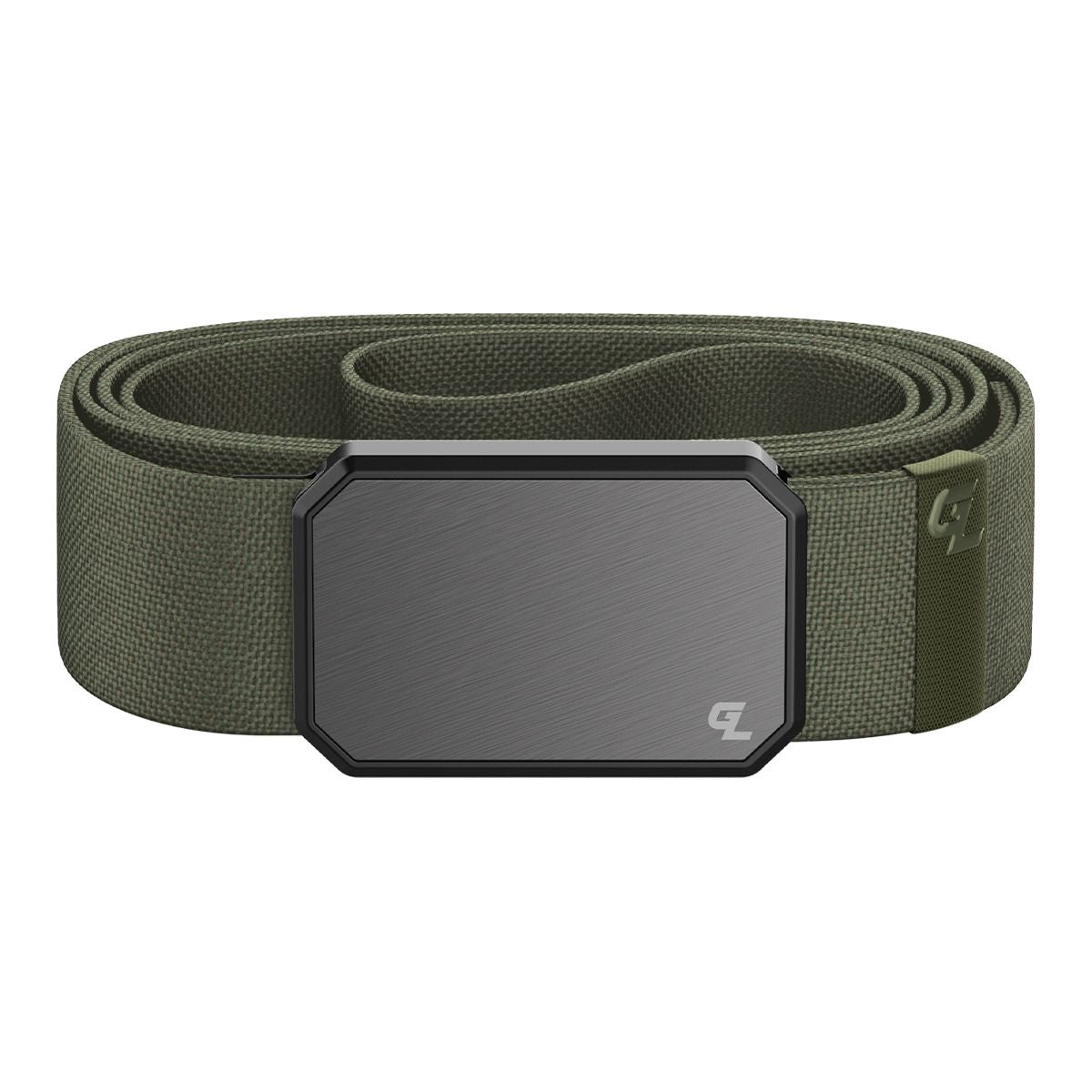 Groove Belt - Gun Metal/Olive