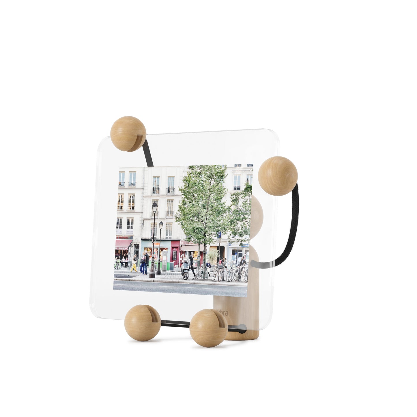 Woody Picture Frame - 5x7 Black/Natural