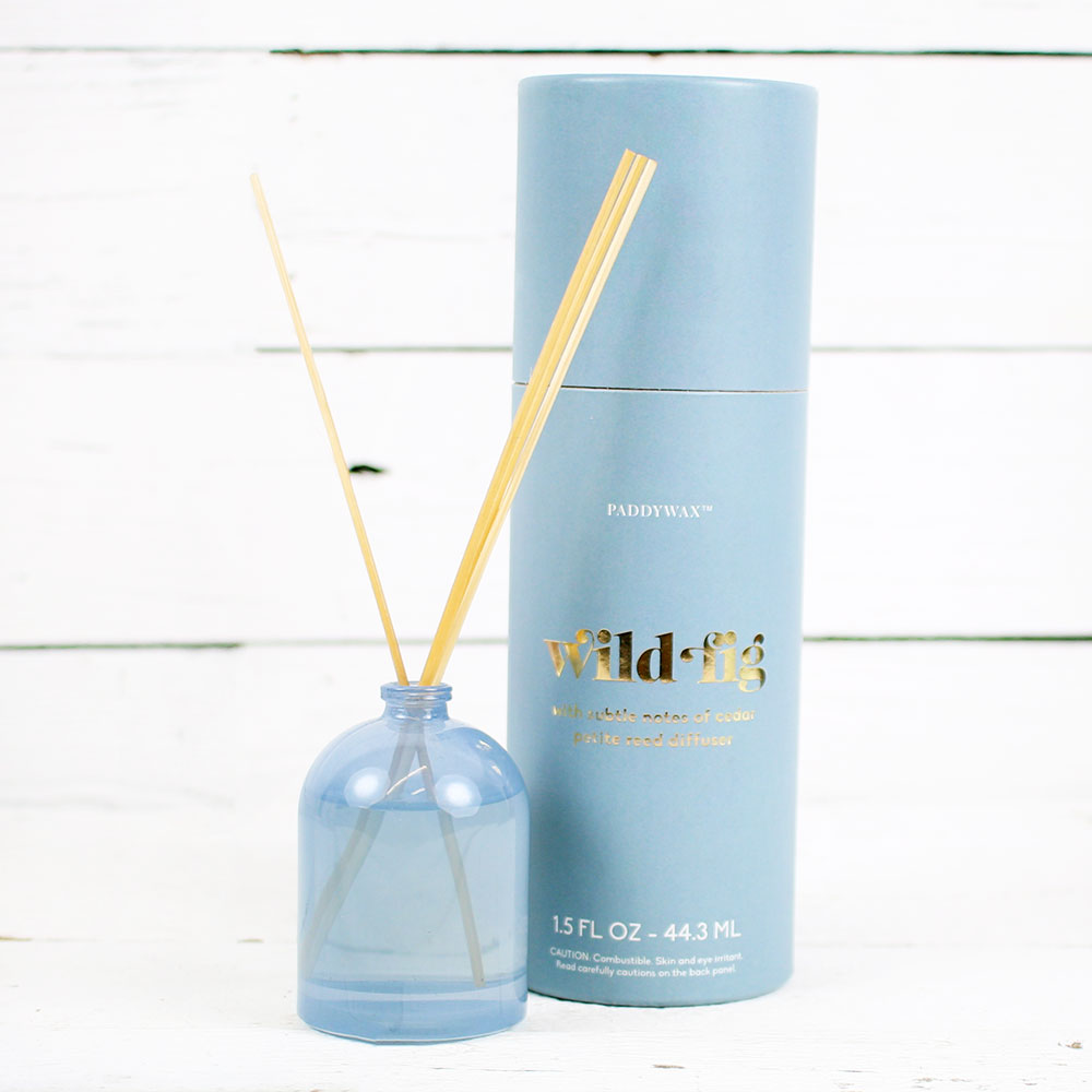 Petite Diffuser 1.5oz Blue Glass - Wild Fig
