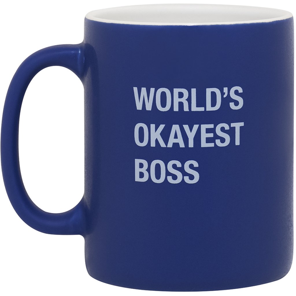 World's Okayest Boss Mug