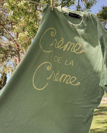 Crème De La Crème Vintage Tee - Peridot