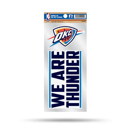 NBA OKC Thunder Double Up Sticker