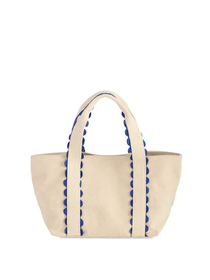 Cherry Icons Mini Tote, Natural