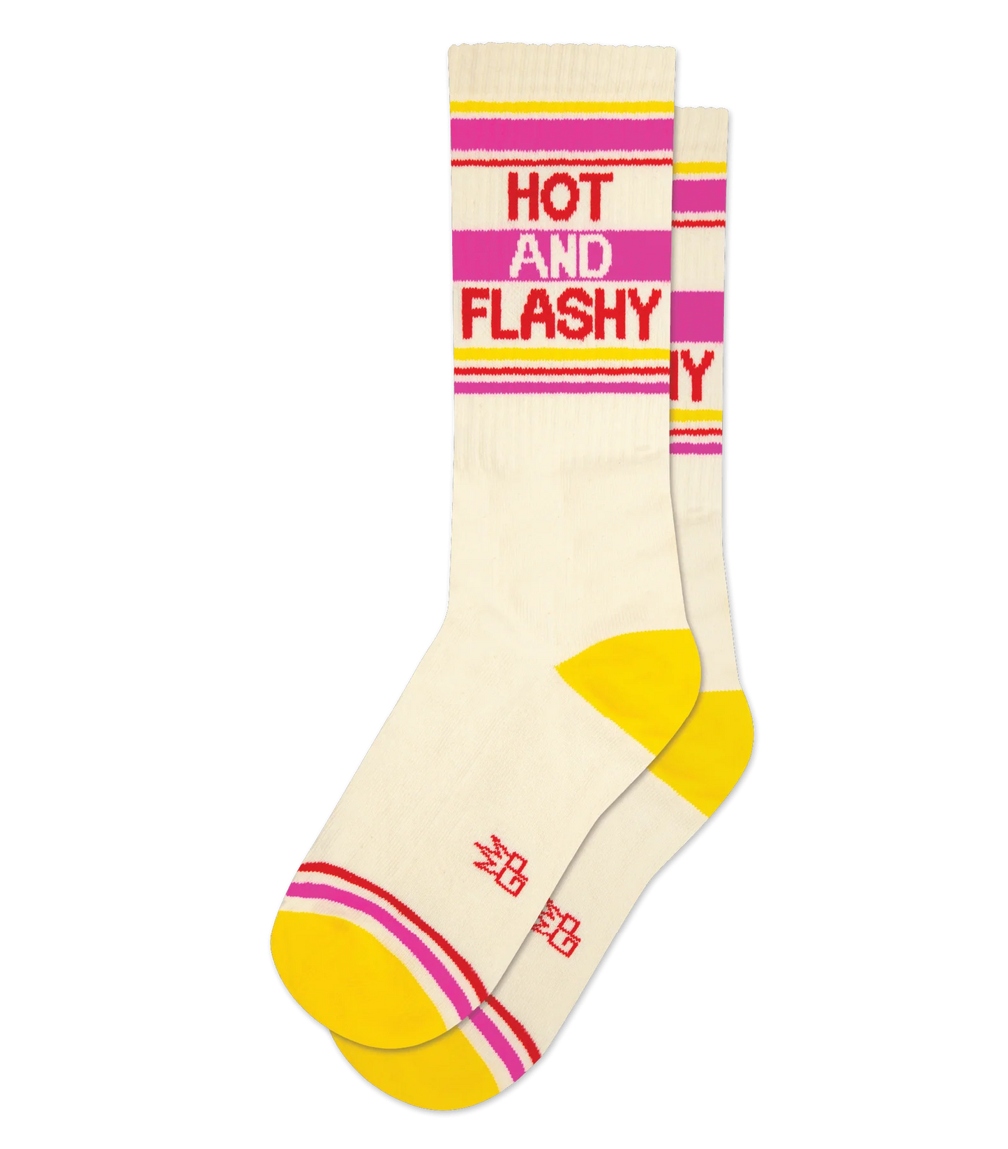 Hot and Flashy Gym Crew Socks