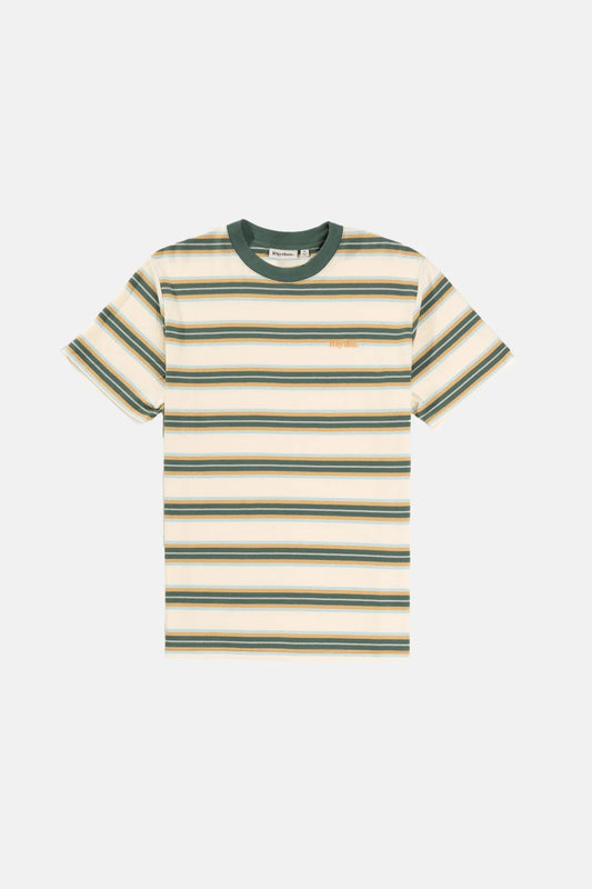 Everyday Stripe SS T-Shirt - Vintage Green