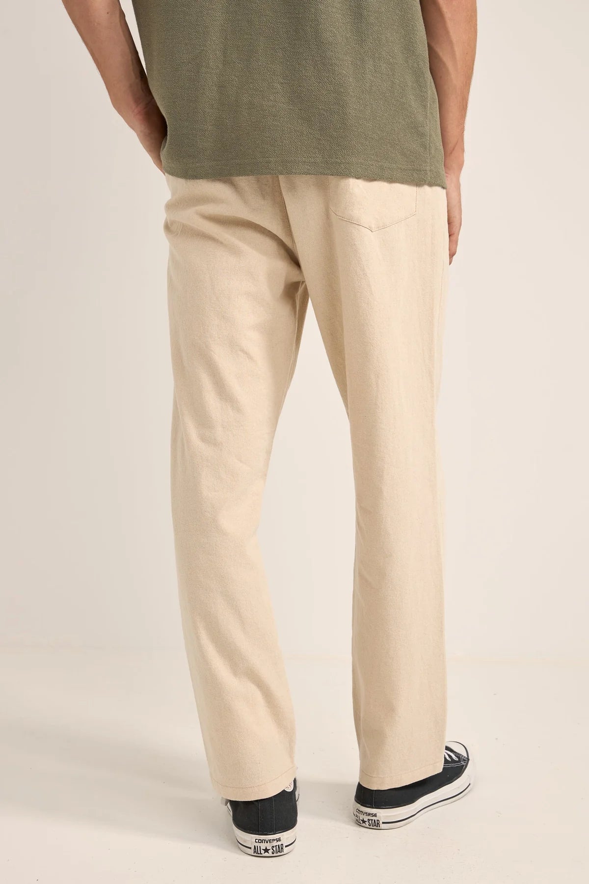 Linen Jam Pant - Bone