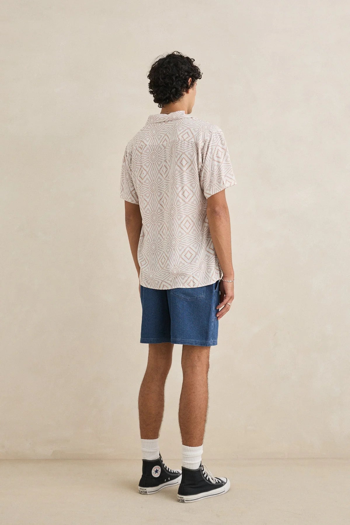 Textured Wale Jam - Washed Indigo