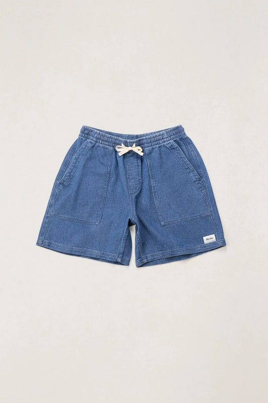 Textured Wale Jam - Washed Indigo