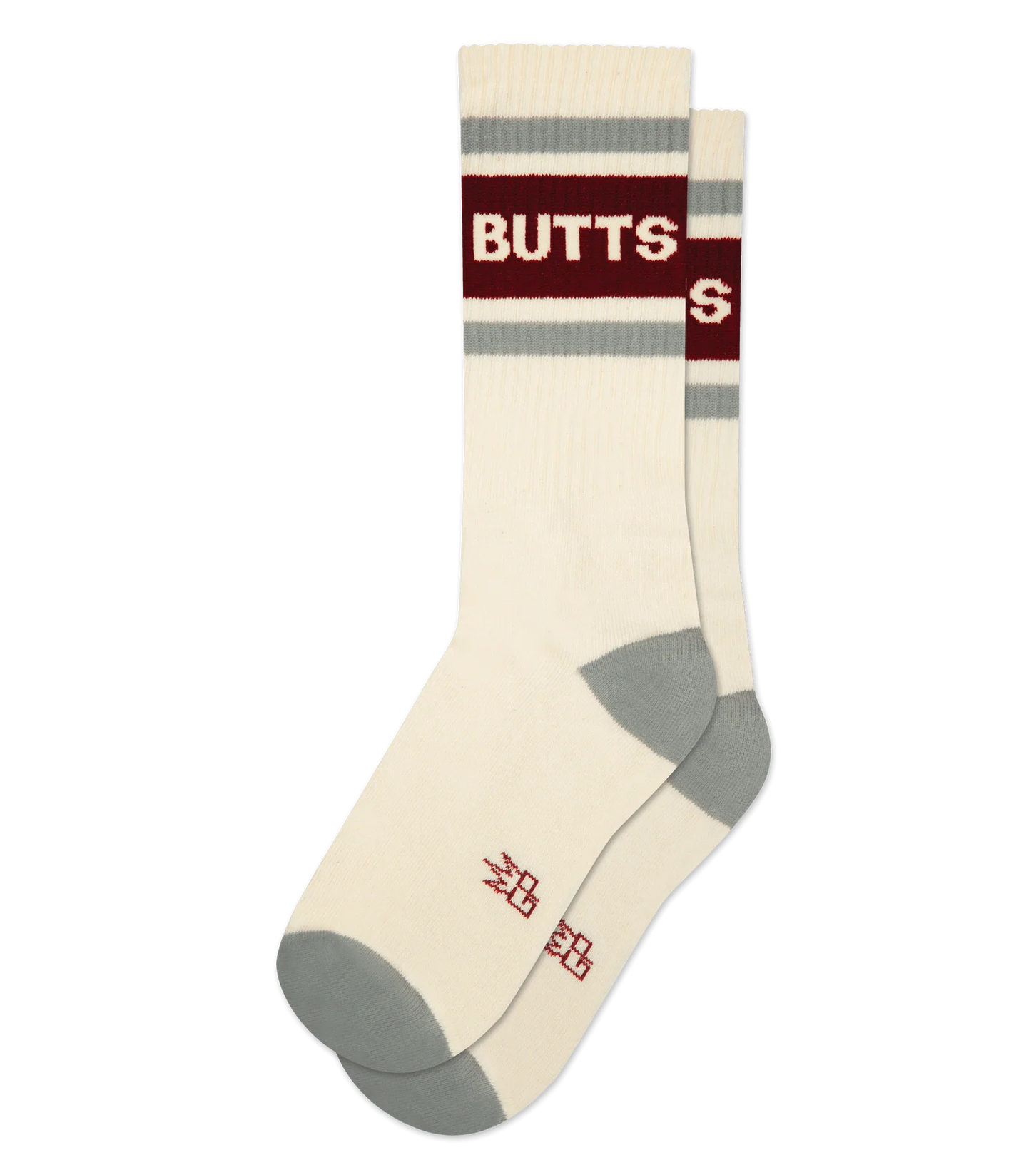 Butts Gym Crew Socks