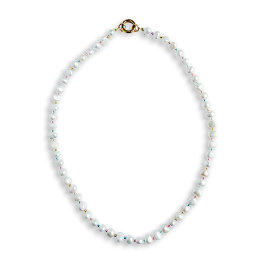 Freshwater Pearl Necklace - Confetti