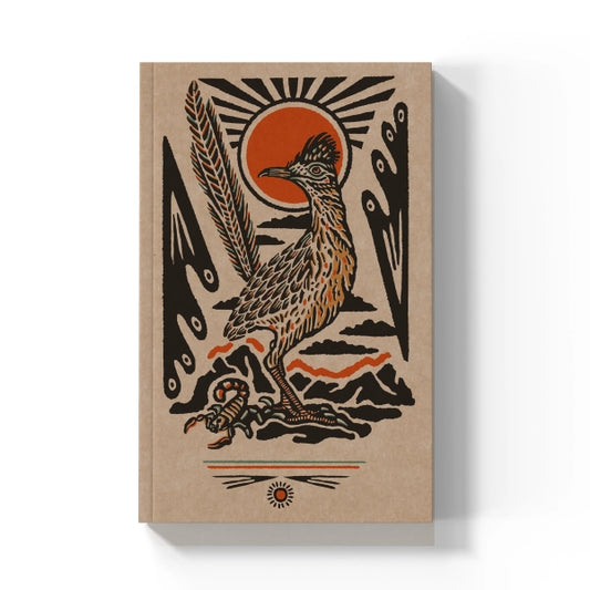 Roadrunner Out West Kraft Layflat Notebook