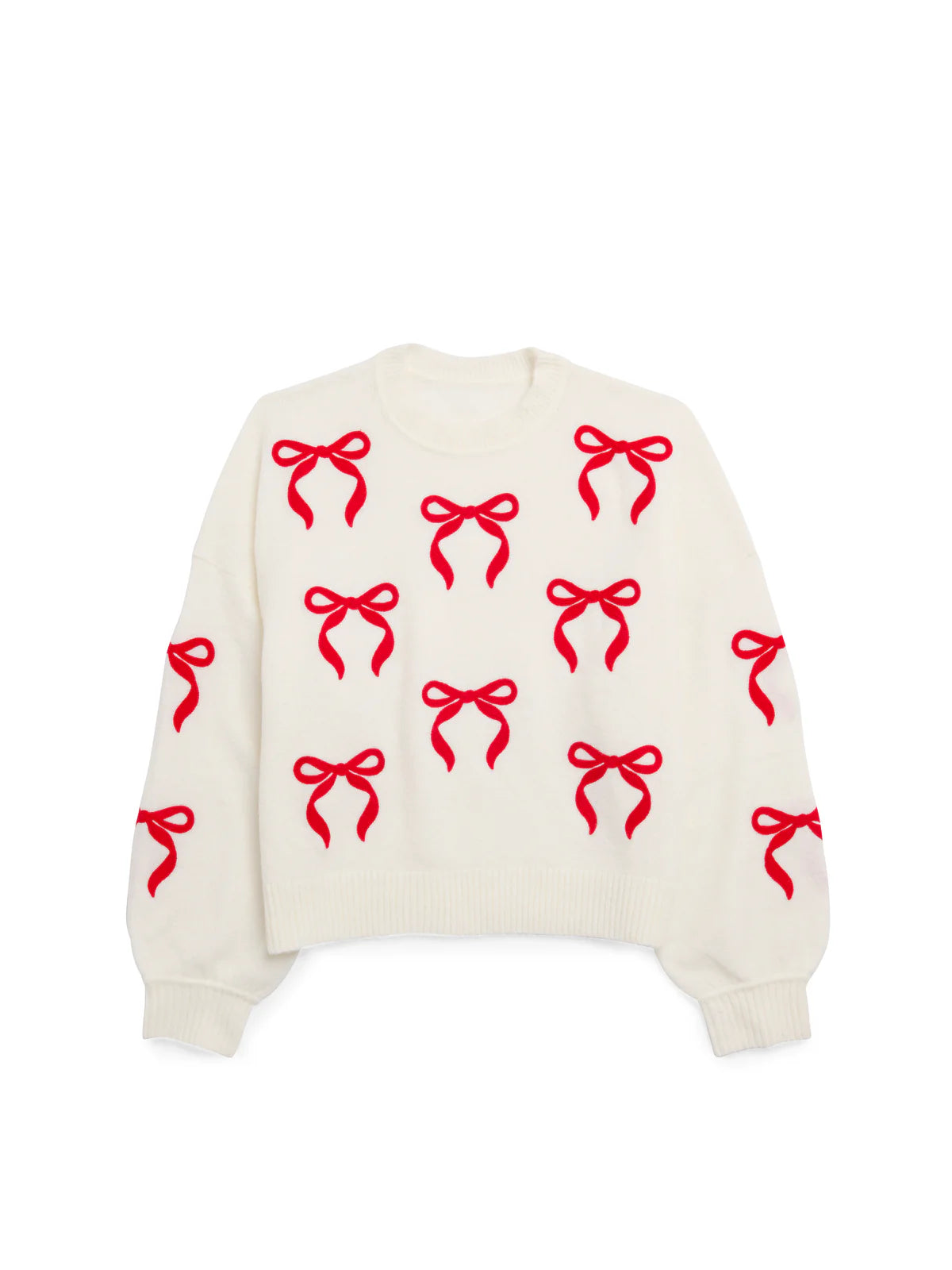 Bow Sweater - Ivory
