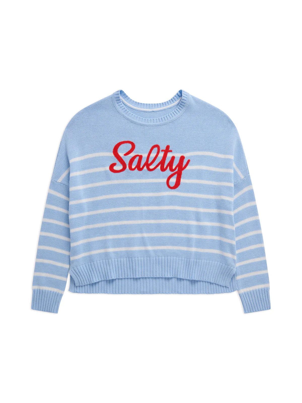 Salty Relaxed Fashion Fit Sweater - Blue