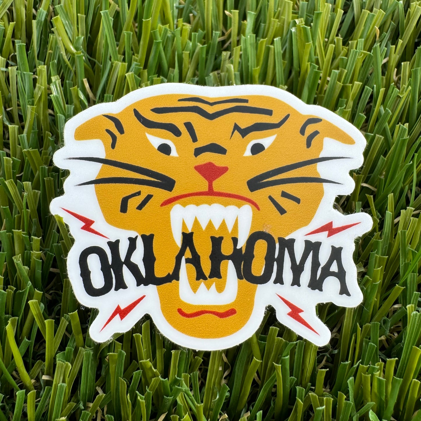 Oklahoma Tiger Sticker