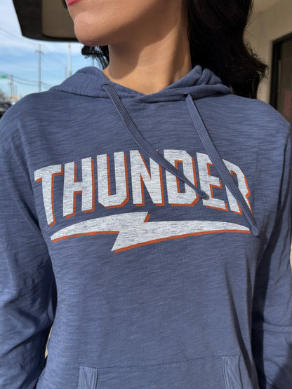 Thunder Bolt Rec Hoodie - Marina Blue