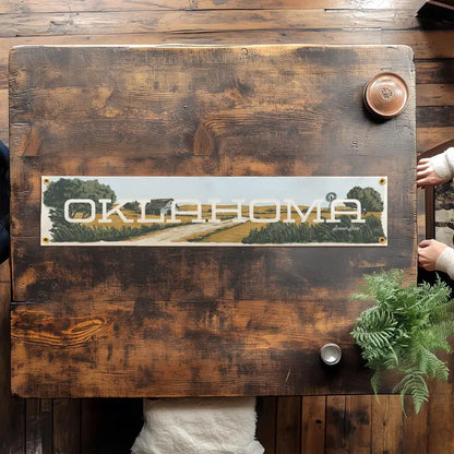 Oklahoma Felt Banner