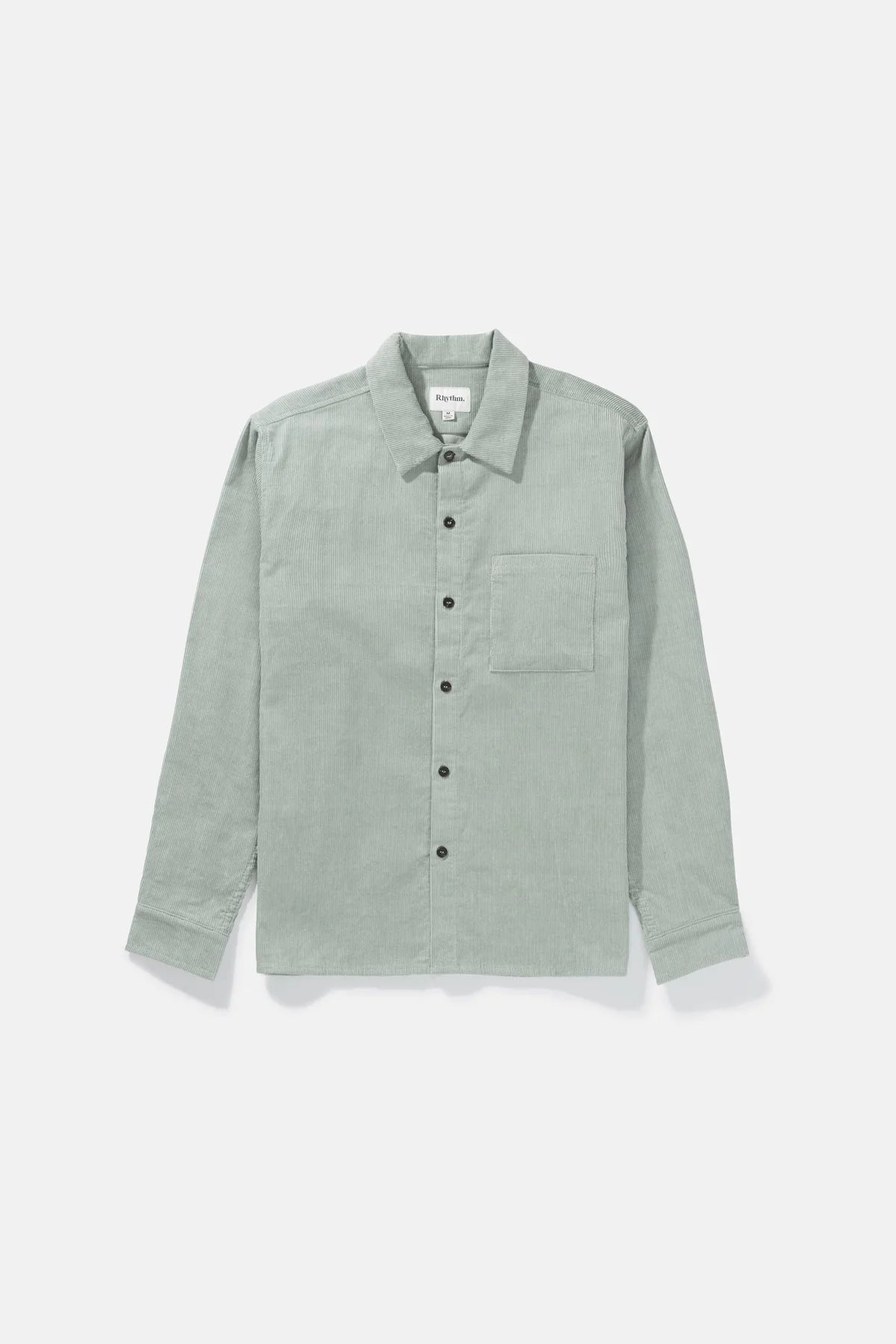 Corduroy L/S Shirt - Seafoam