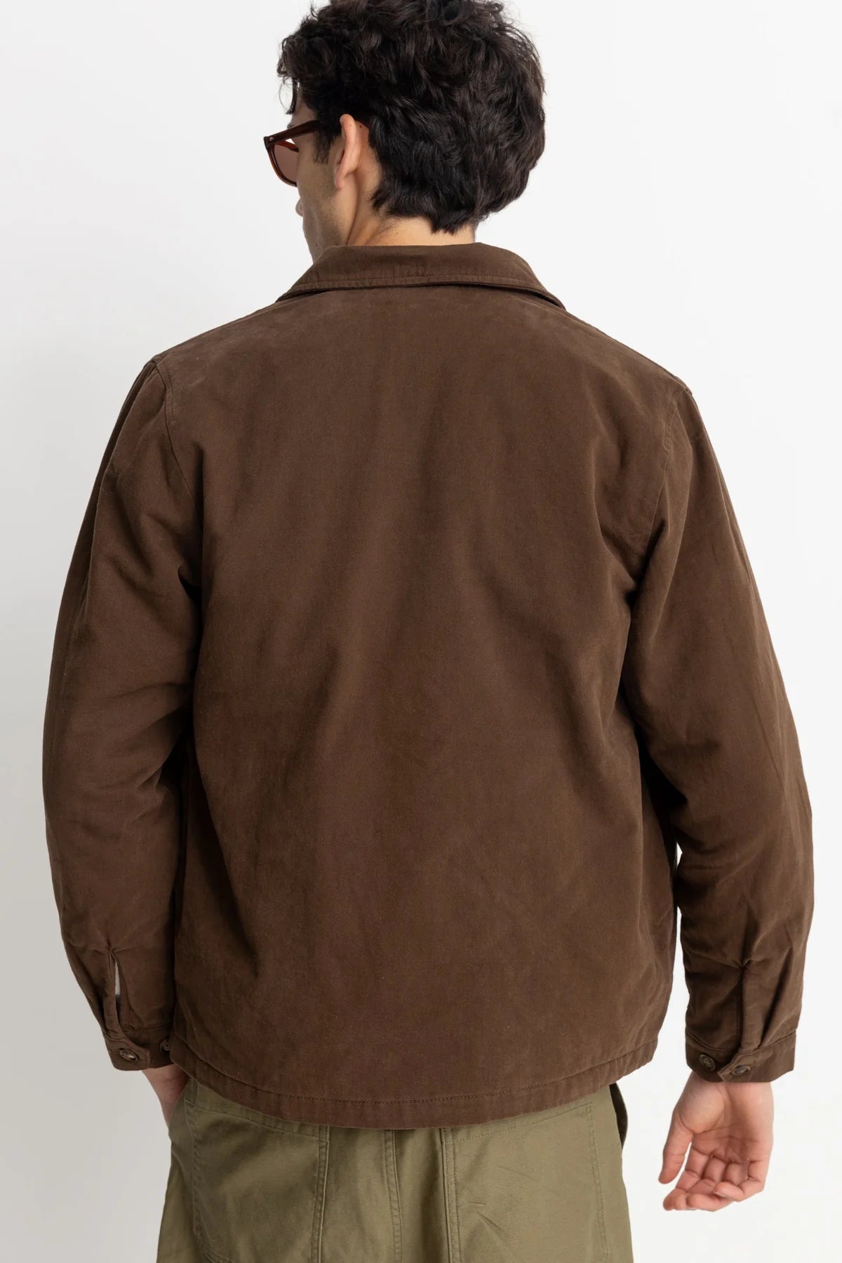 Insulated Overshirt - Chocolate