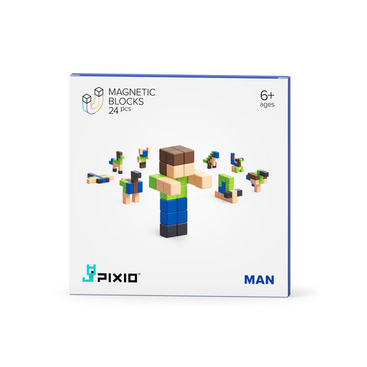 Man Magnetic Blocks