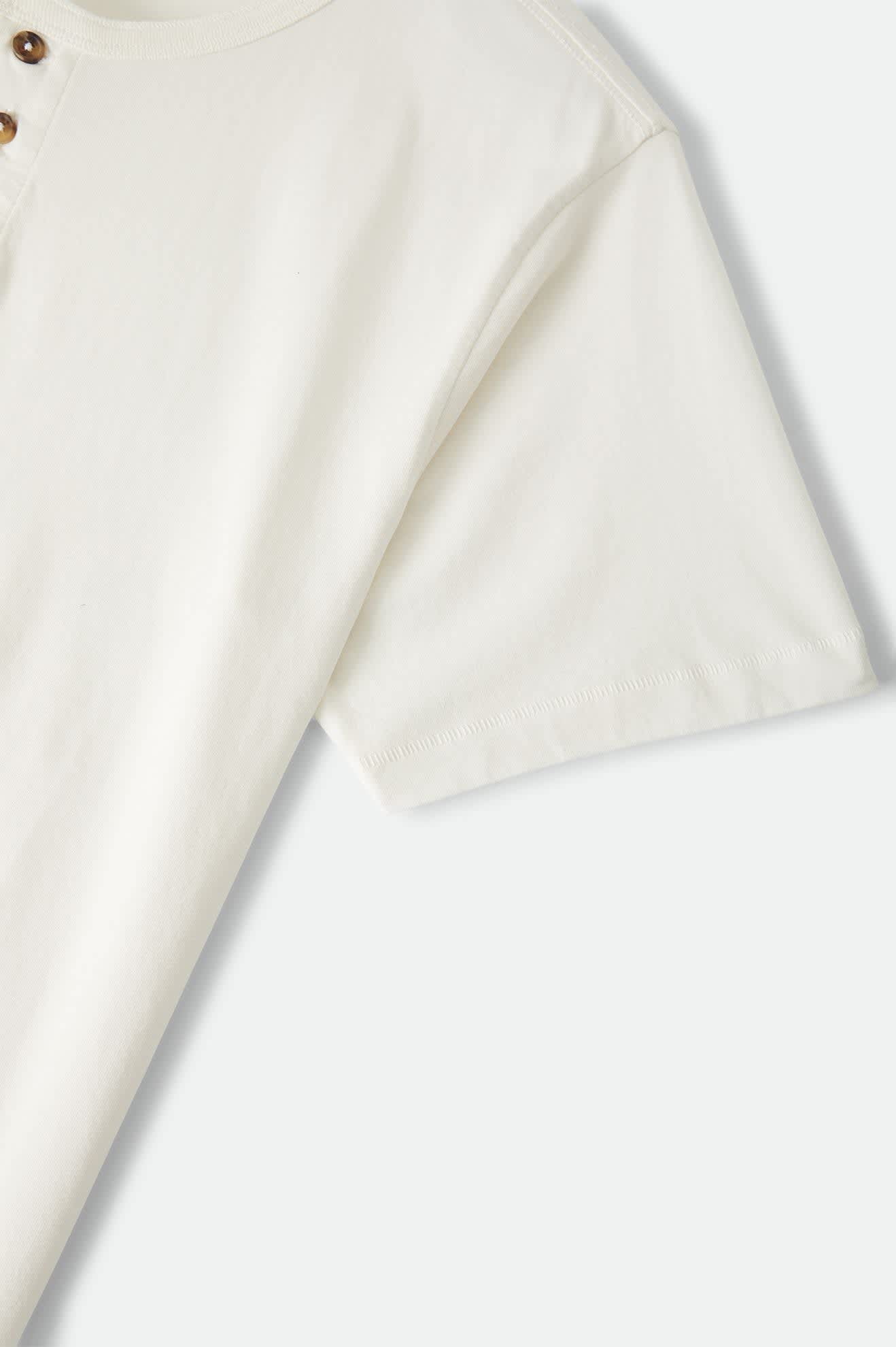 Baseline Henley T-Shirt - Off White Vintage Wash
