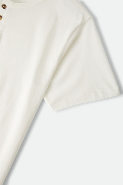 Baseline Henley T-Shirt - Off White Vintage Wash
