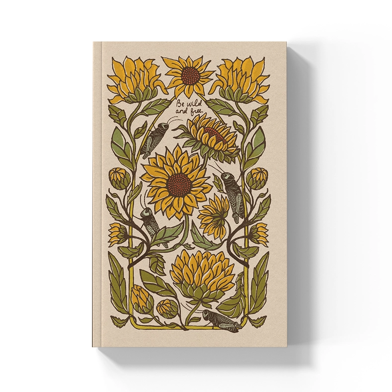 Sunflower Classic Layflat Notebook