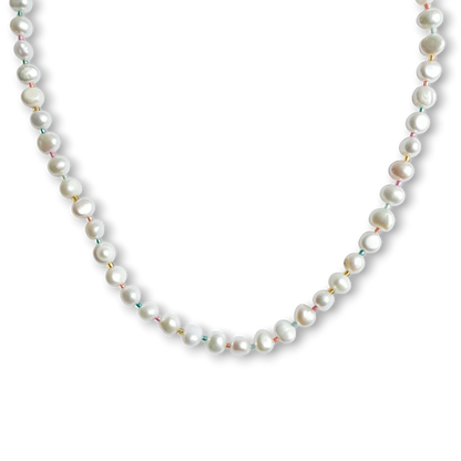 Freshwater Pearl Necklace - Confetti