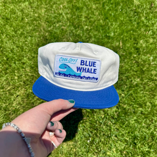 Catoosa Blue Whale Patch Hat