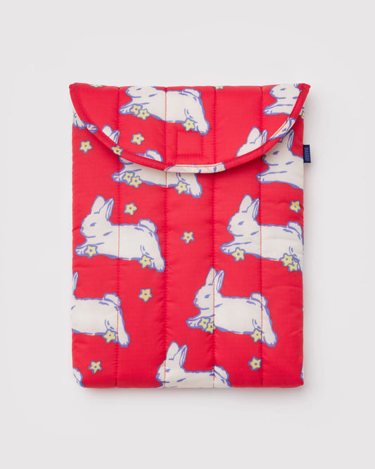 Puffy Laptop Sleeve 13"/14" - Bunnies