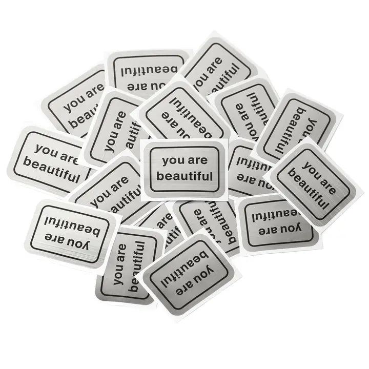 You Are Beautiful Sticker - 20 Pack