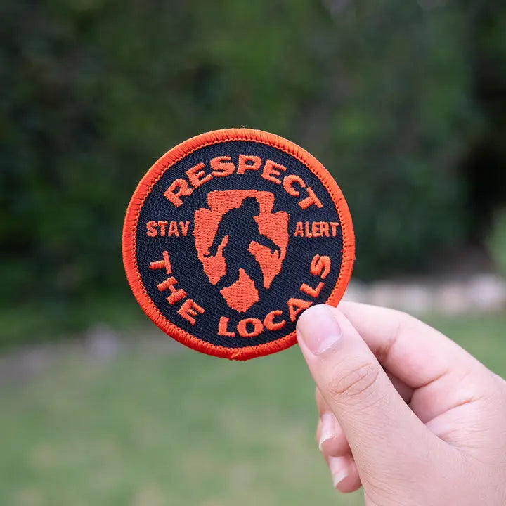 Respect the Locals Bigfoot Patch